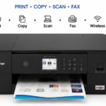 Brother MFC-J1010DW Wireless Color Inkjet All-in-One Printer