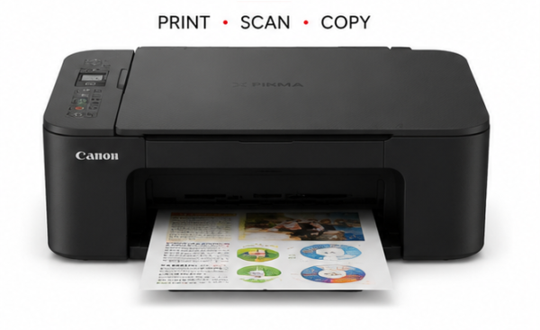 Canon PIXMA TS3770 Wireless All-in-One Inkjet Printer