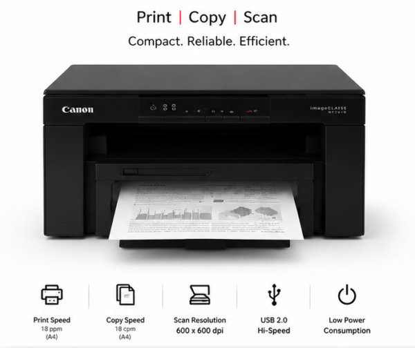 Canon imageCLASS MF3010 Multifunction Laser Printer
